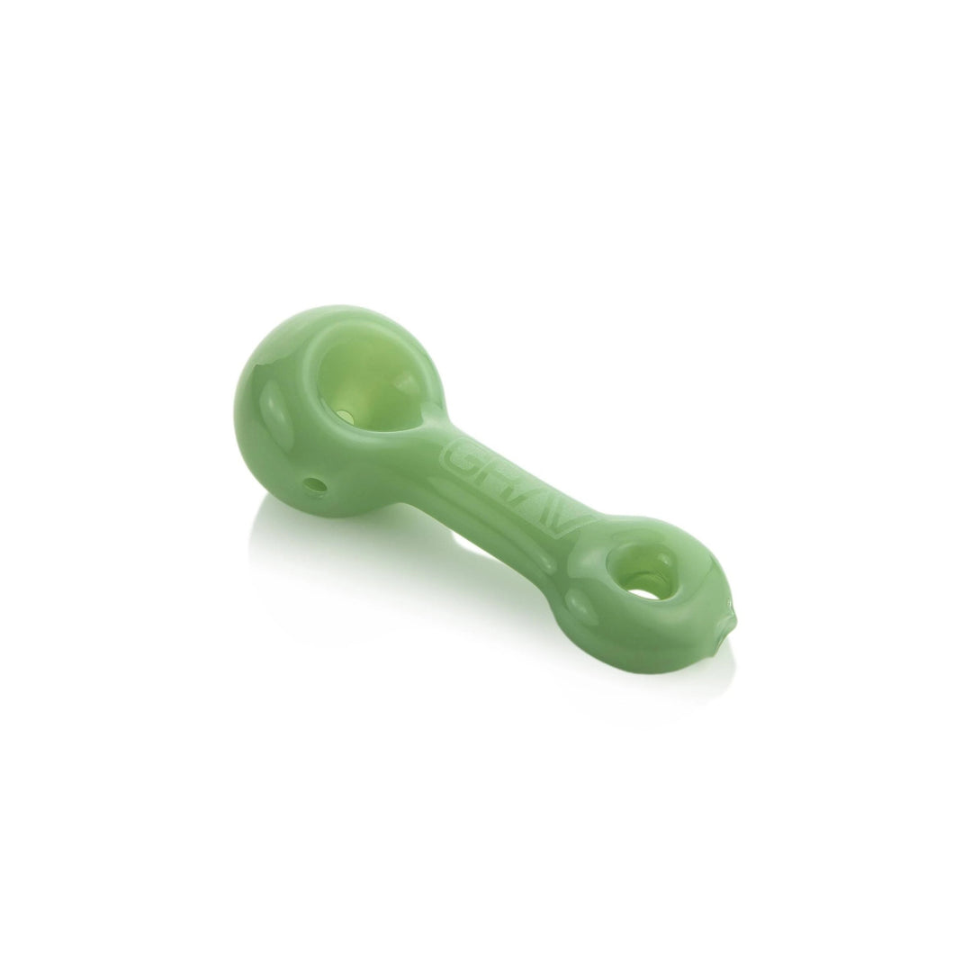 GRAV Mini Spoon Mint — mini glass spoon-style hand pipe in mint