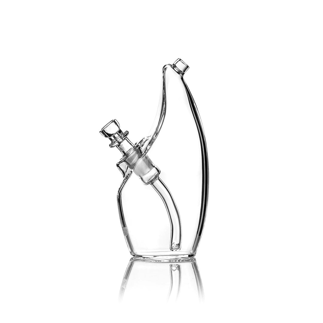 GRAV Rain Bubbler — Rain-style glass bubbler