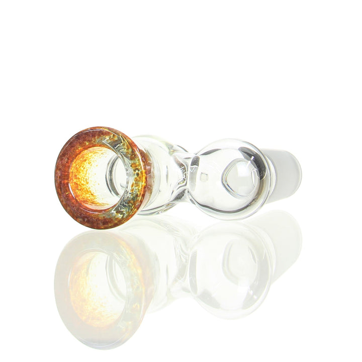 Health Stone 18mm Claim Catcher Slide Red Frit — alternate angle of the slide