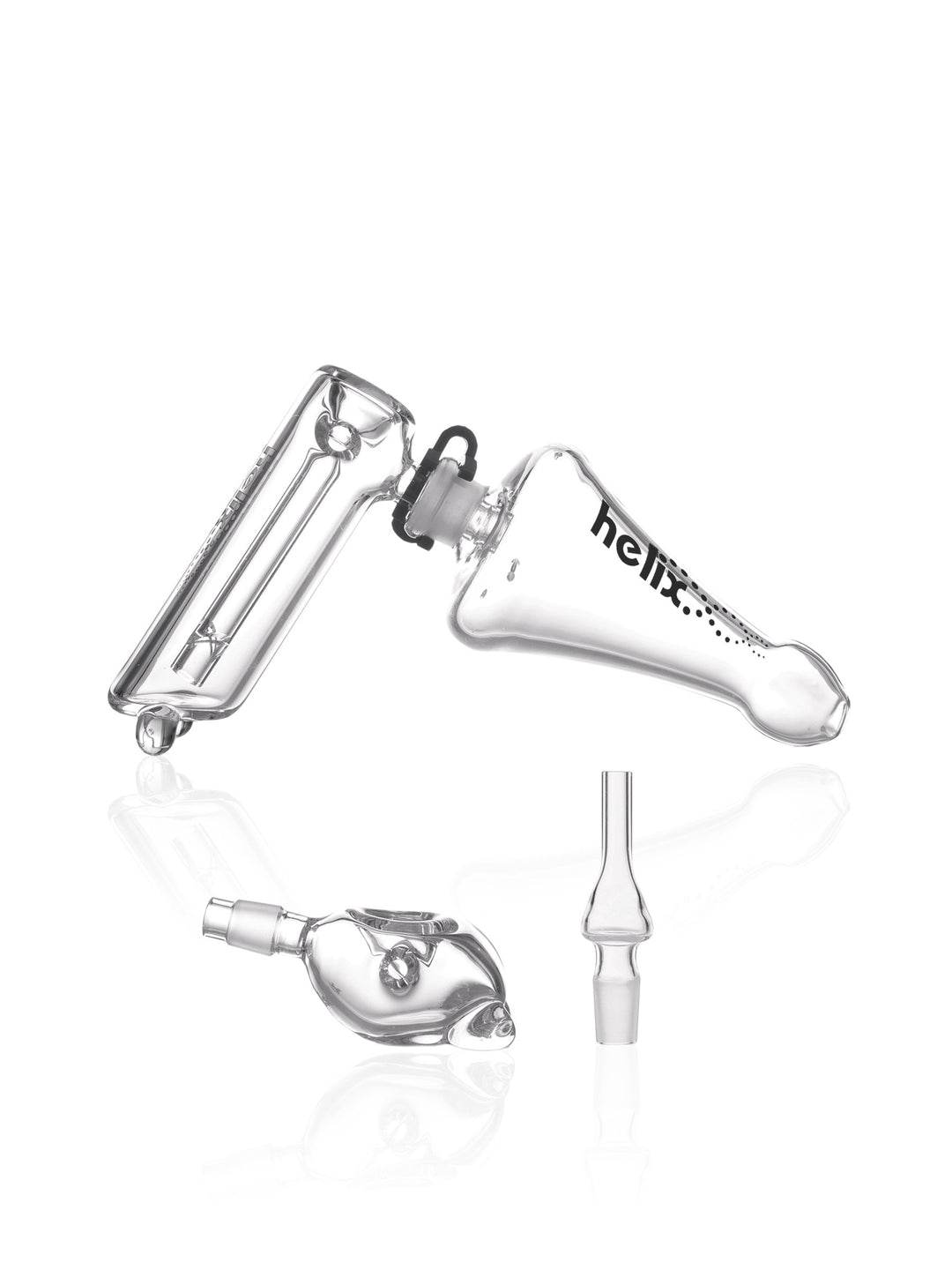 Helix 8 inch 14mm Multi Kit Clear water pipe kit