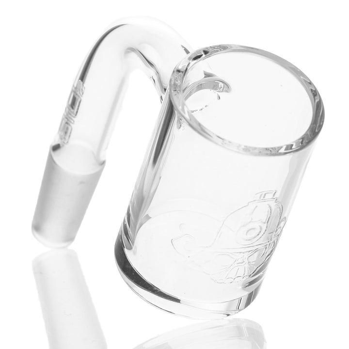 Hendy Glass Quartz Banger 10mm Male 90deg — premium quartz banger with 10mm joint at 90 degrees