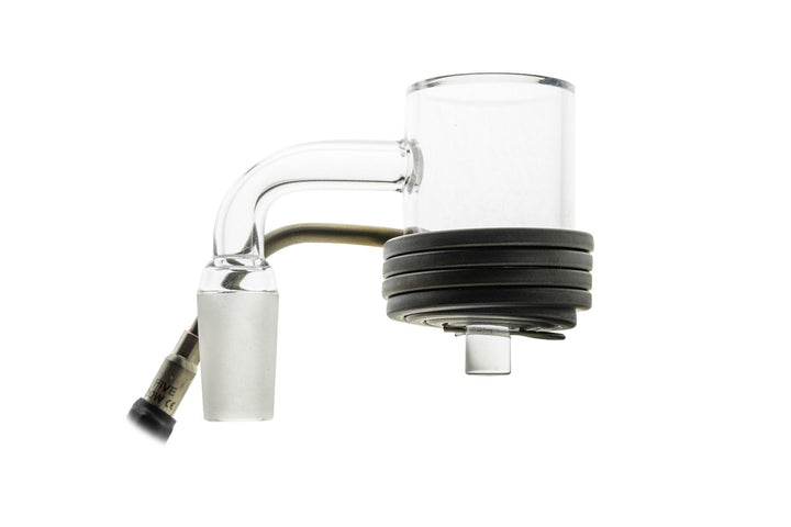 High Five Micro E-Nail Quartz E Banger Kit — portable e-nail kit shown with case and coil