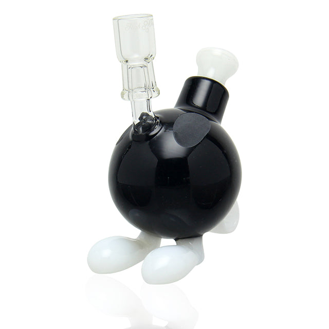 High Tech Glassworks Bhomb Om Vapor Bubbler dab rig with 14mm male joint