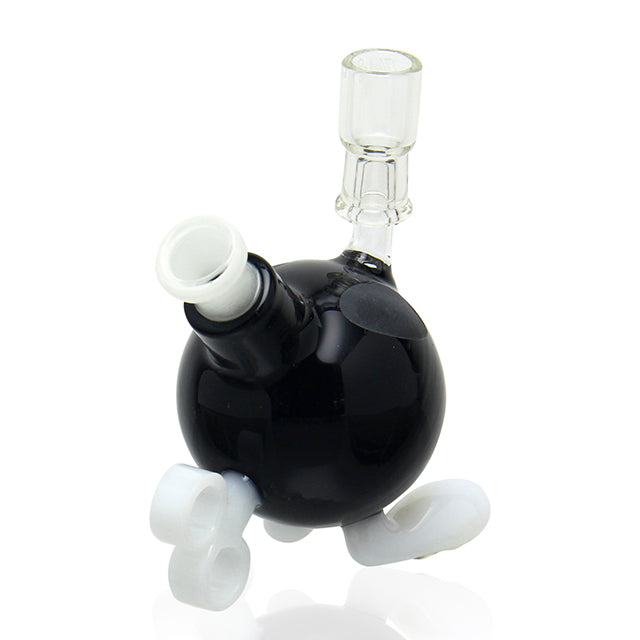 High Tech Glassworks Bhomb Om Vapor Bubbler side view