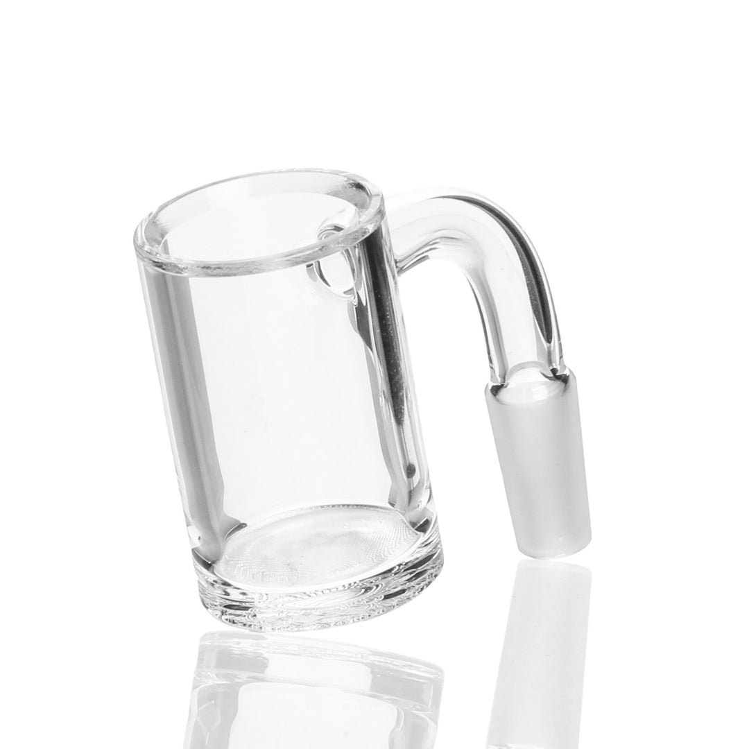 Highly Educated 25mm Gavel SE 10mm Male 90deg — 25mm Gavel Special Edition quartz banger with 10mm male joint at 90 degrees