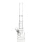 HiSi - 16" Jr. Triple U Perc Beaker - 44x4mm