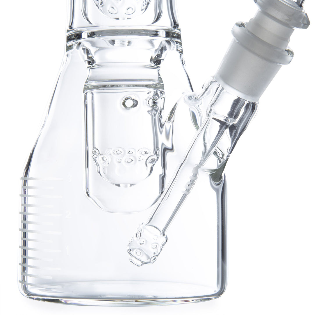 HiSi - 15&quot; Double U Perc Beaker - 50x5mm