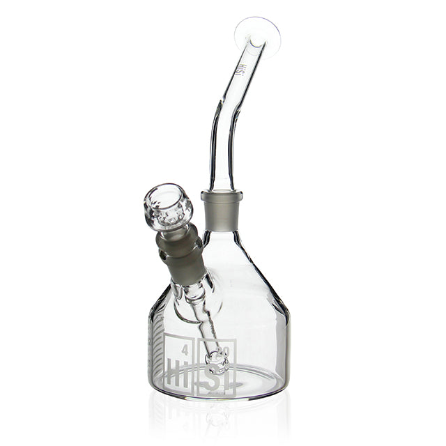 HiSi Glass 5 inch Traveler portable mini bong with 14mm female joint