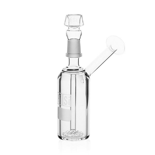 HiSi Glass 6 inch Halo Bubbler mini dab rig with 14mm female joint