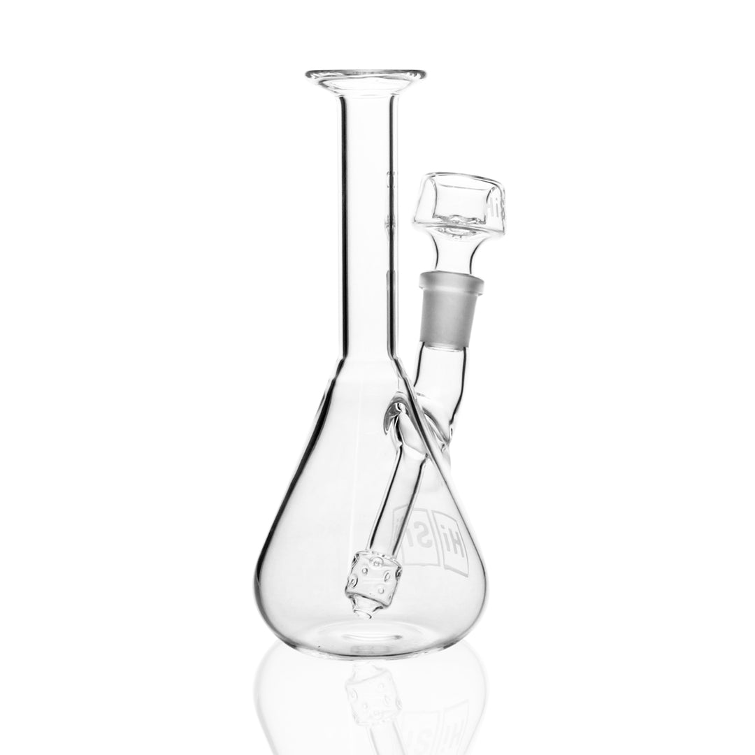 HiSi Glass 7 inch Mini Beaker side view