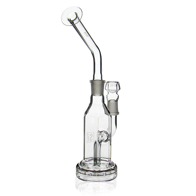 HiSi Glass 7 inch Stemless Hex Geyser side view