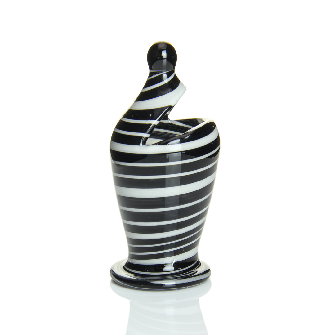 Hitman Glass 18mm Chess Piece Dome — chess piece shaped 18mm vapor dome