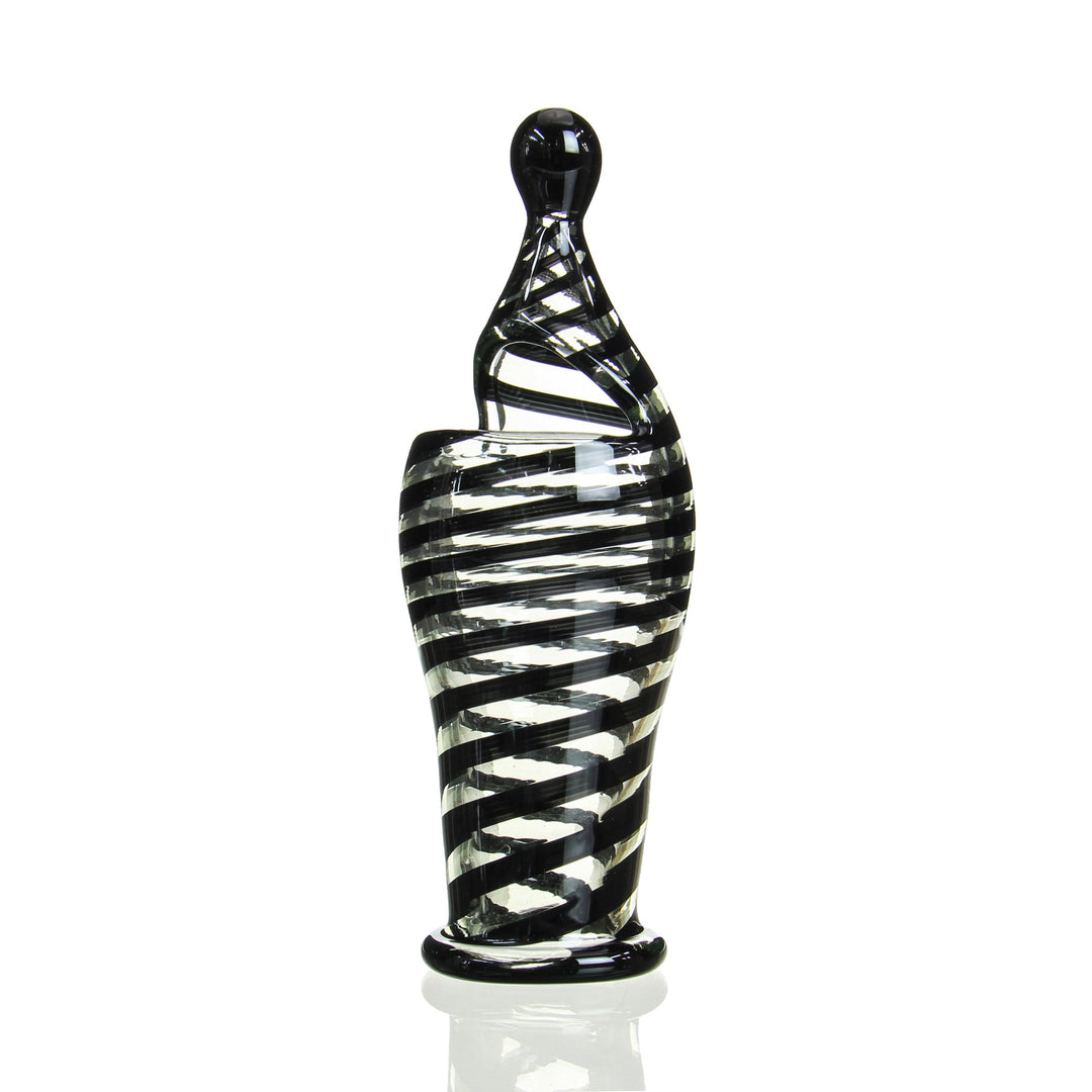 Hitman Glass 18mm Chess Piece Dome Illuminati — chess piece shaped 18mm vapor dome in illuminati