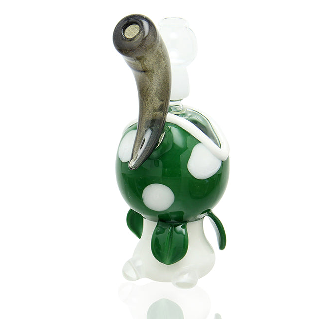 Hoobs Piranha Plant Bubbler Green side view