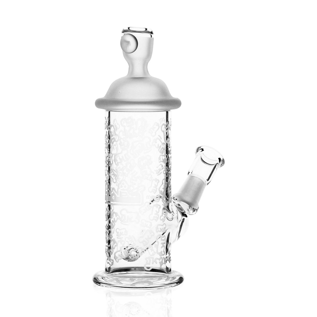 Hops Glass Spray Can Keith Haring side view