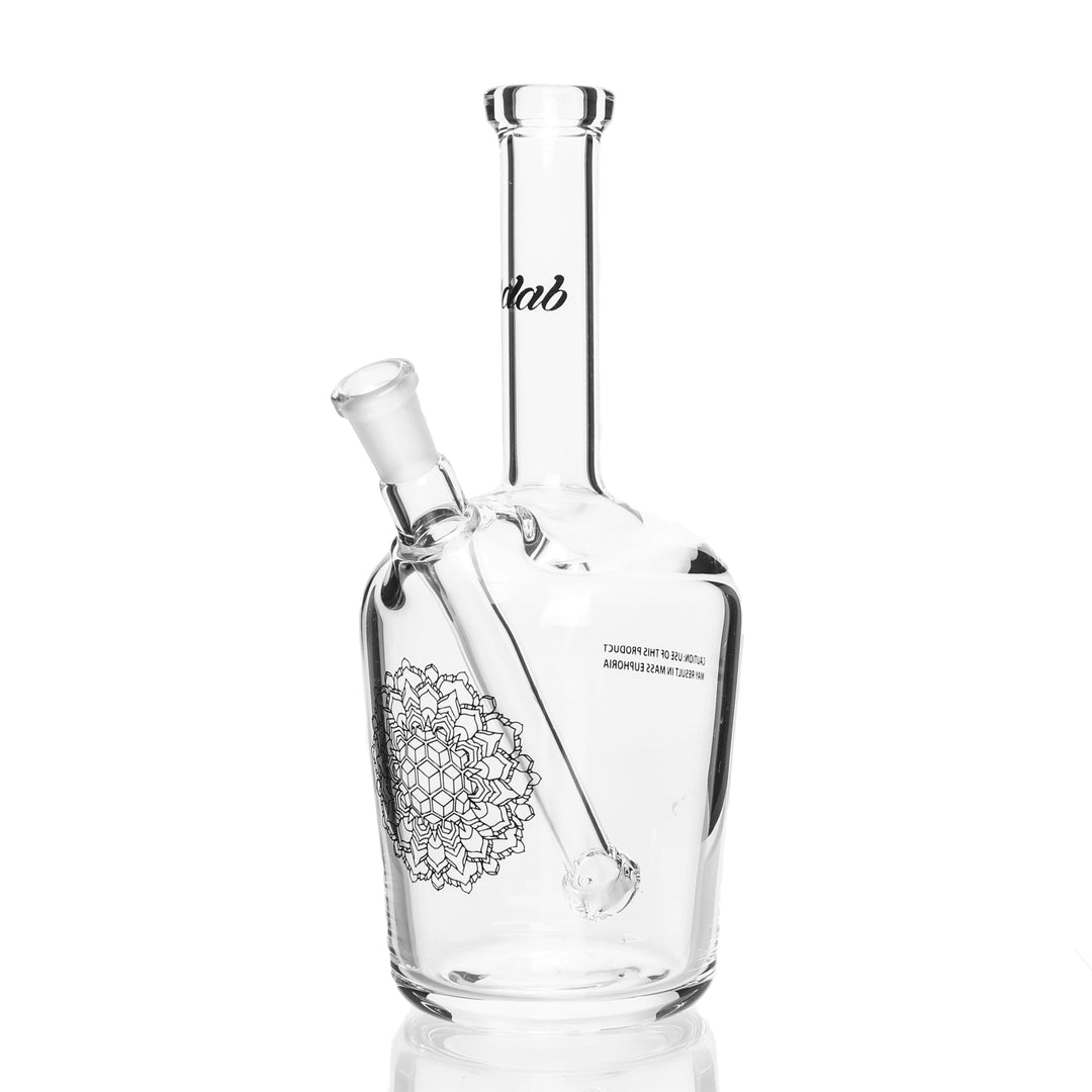 iDab Henny Bottle Rig — heady glass dab rig sculpted to look like a Hennessy bottle