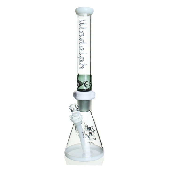 Illadelph Medium Coil White with Straight Extension — white medium coil with extension detail view