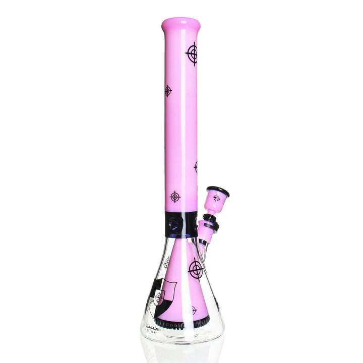 Illadelph Scoped Collins Beaker Milky Pink — milky pink Scoped Collins beaker from alternate angle
