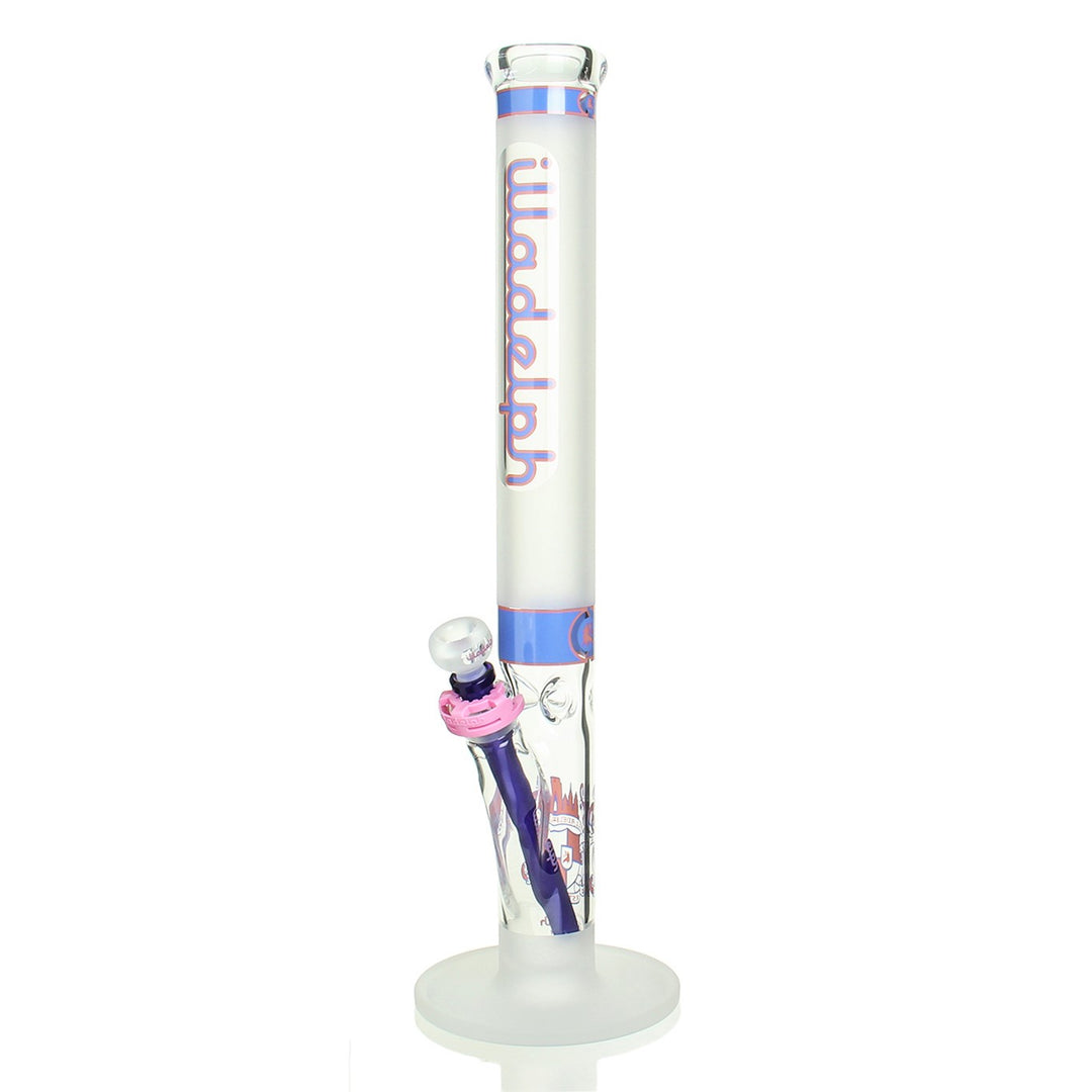 Illadelph (2nd) Signature Series 5mm Medium Straight Frosted Cotton Candy — Signature Series 5mm medium straight tube in frosted cotton candy