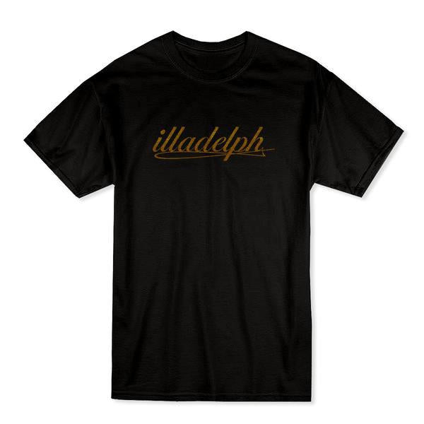 Illadelph Signature T-shirt — cotton tee with signature logo print