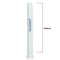 Illadelph - Turbo Downstem - White w/ Platinum
