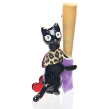 Load image into Gallery viewer, Sakibomb Glass - Cat&#39;s Meow Bubbler