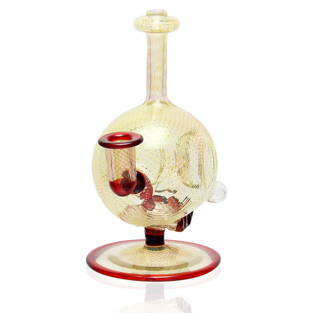 Annealed Innovations x Eli Howl - Bubble Trap Fumed Skull Banger Hanger