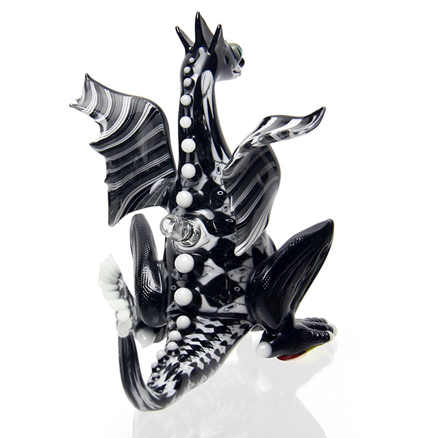 Crunkelstein - Dragon Bubbler Cap'n Crunk Black and White
