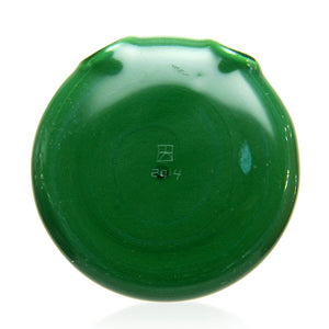 Disk Glass - Disc Pendant - Green