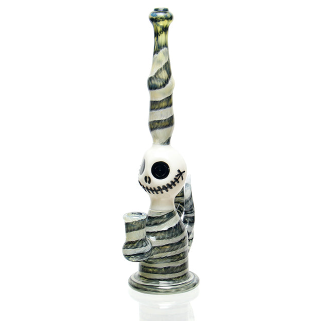 Jedi Glassworks Pumpkin King Rig Halloween-themed sculptural dab rig with 14mm female joint