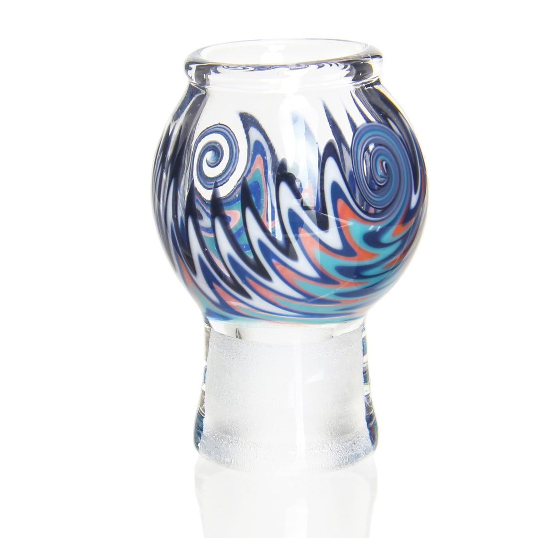 Jeff Green 14mm Dome Reversals 2 — handblown 14mm reversals dome carb cap variant 2
