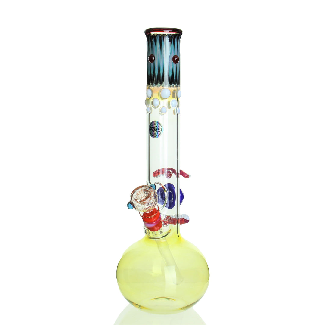 Jerome Baker Designs Limited Edition Bubble Beaker All Seeing Eye — alternate angle of the bubble beaker