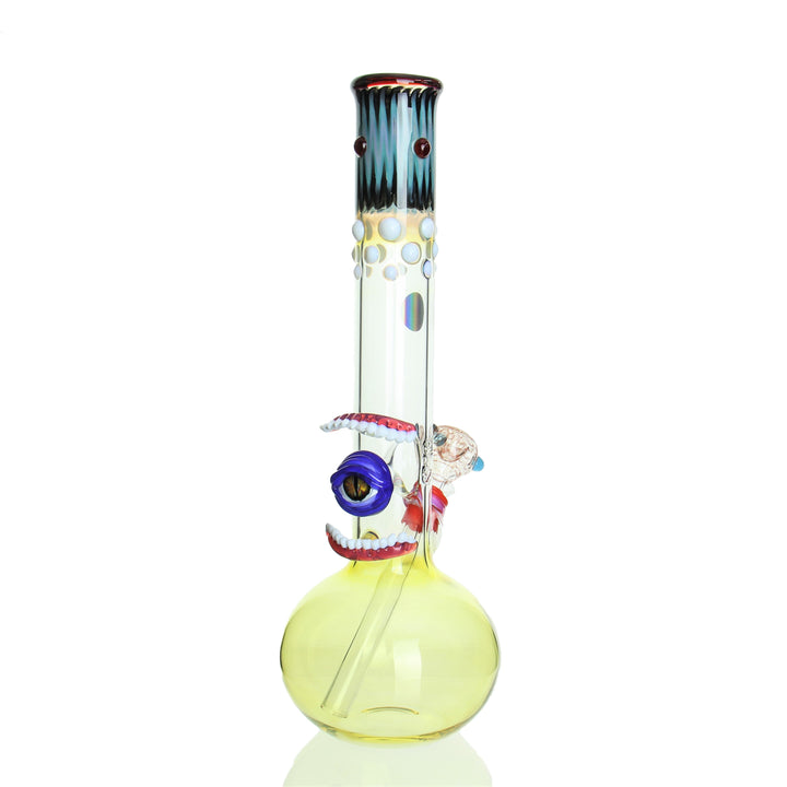 Jerome Baker Designs Limited Edition Bubble Beaker All Seeing Eye — all seeing eye artwork detail