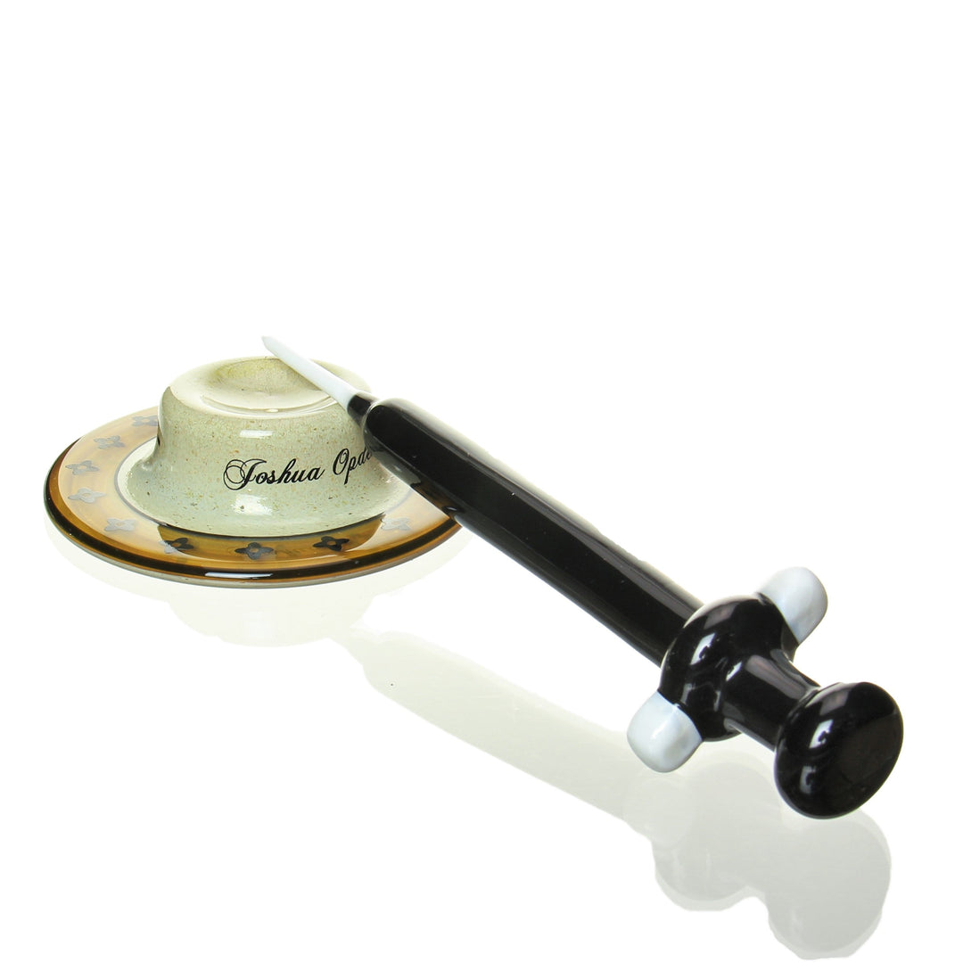 JOP Designer Drugs Dish and Dabber Set — heady glass dish and dabber set, hero shot