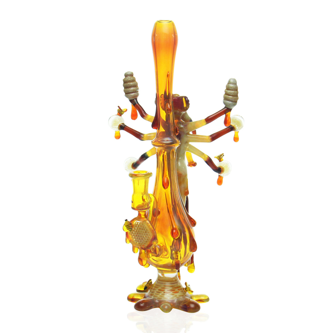 JOP x Joe Peters Honey Ganesh Bubbler side view