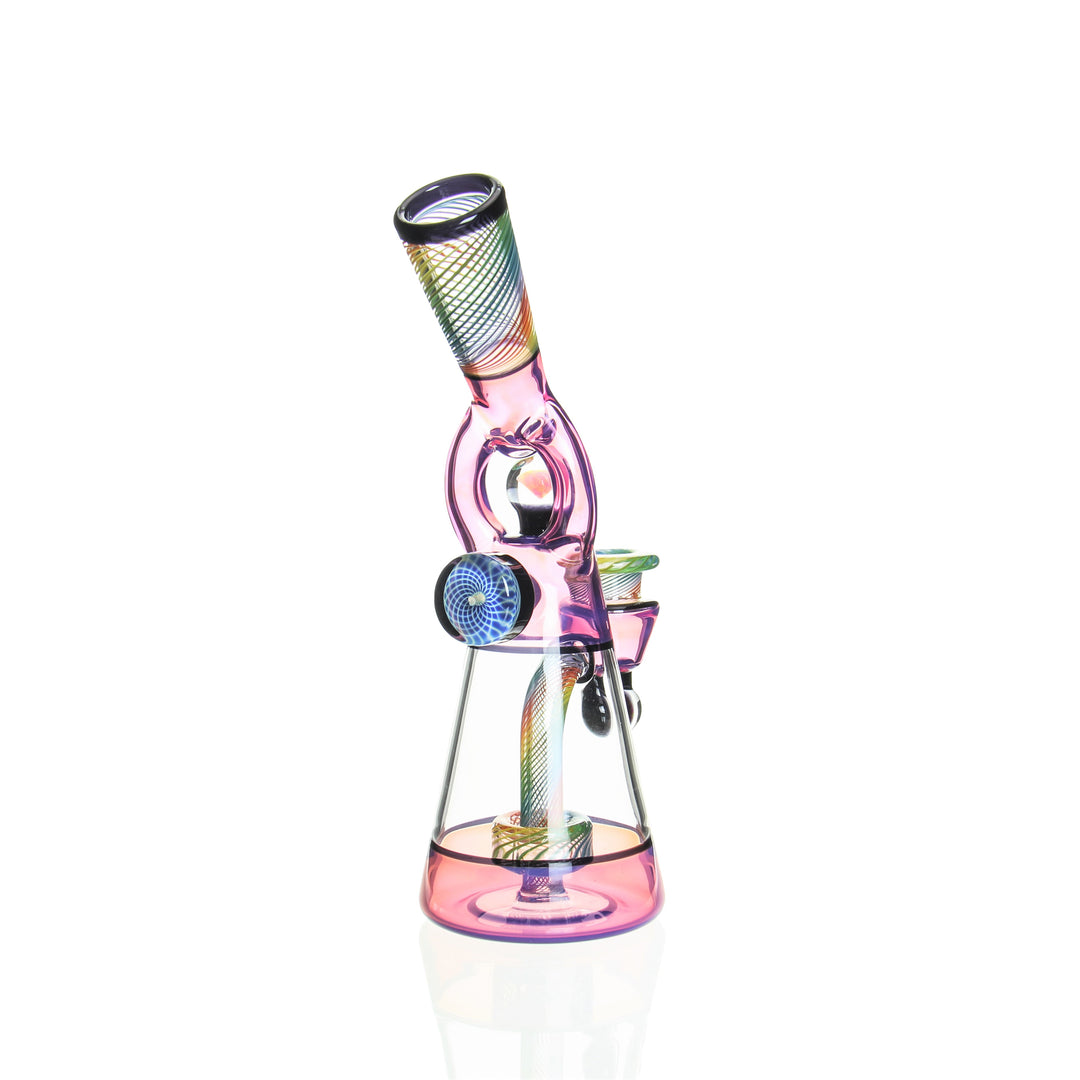 JT Glass 8in Scope Beaker — alternate angle of the worked beaker
