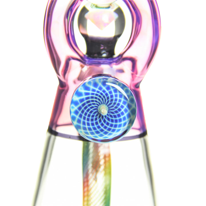 JT Glass 8in Scope Beaker — high-res worked glass detail