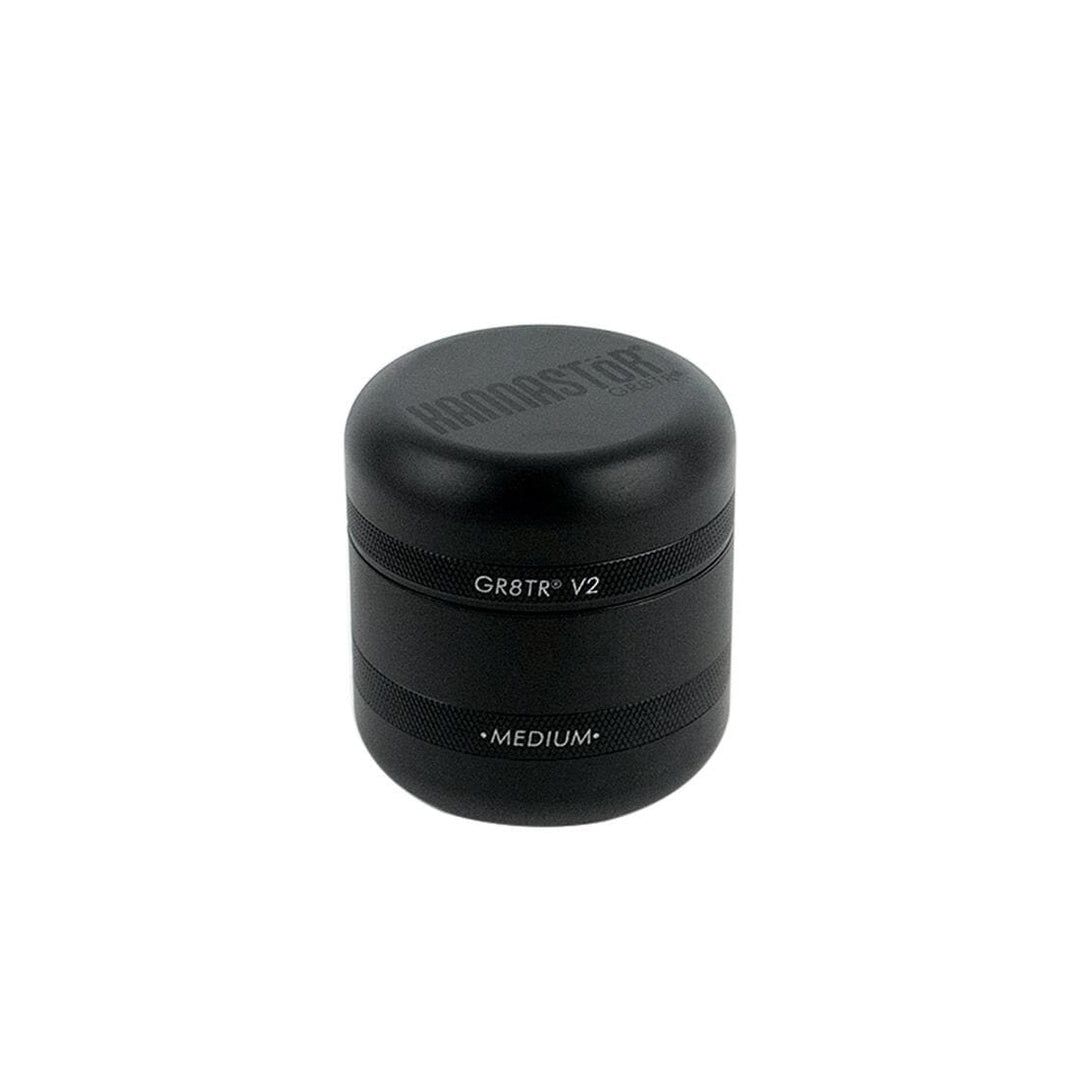 Ryot Kannastor GR8TR V2 Grinder Matte Black modular solid view