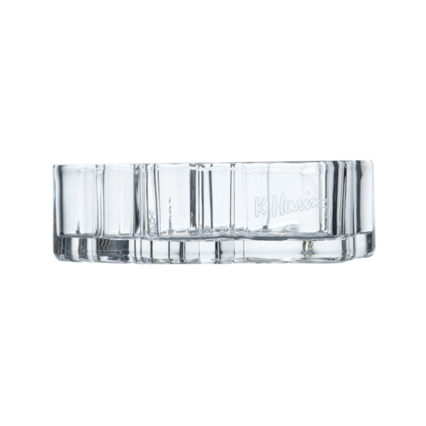 Keith Haring Glass Catchall Angel detail view