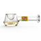 Keith Haring Glass - Spoon Pipe - Multi Yellow