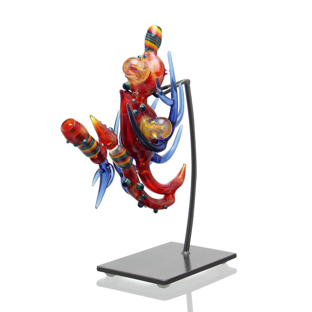 Lay Z Glass Hanging Bubbler Serendipity sculptural hanging bubbler