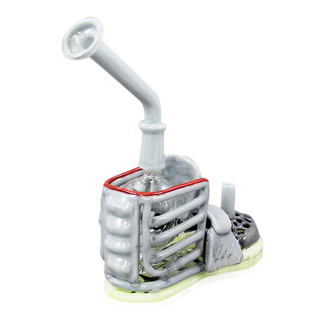 Hoobs Glass - Nike Air Yeezy 2 - Left Shoe Bubbler Rig