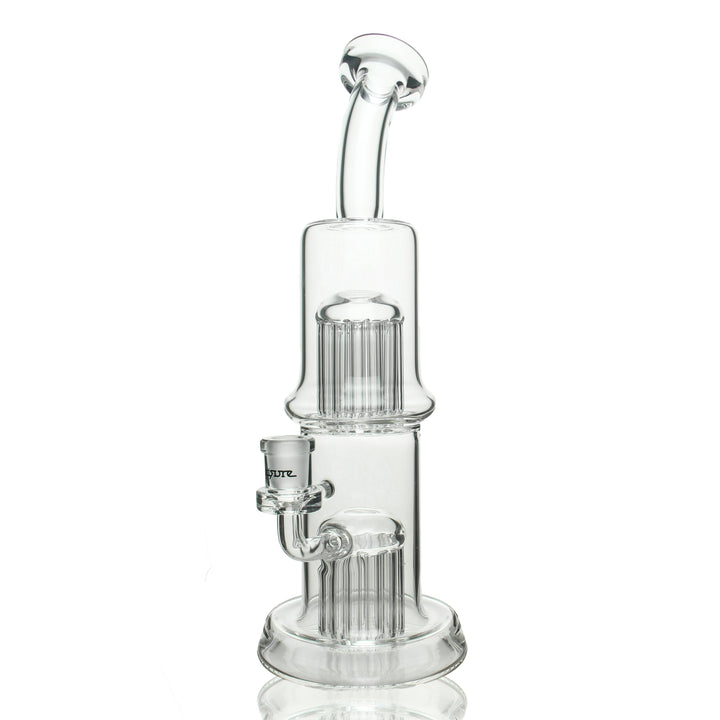 Leisure Glass 13 Arm Flower Tube — heady glass bong with 13-arm tree percolator