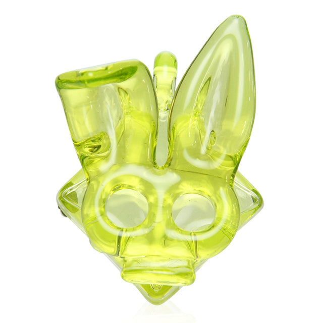 Lord Glass Bunny Rabbit Pendant Illuminati UV-reactive wearable accessory