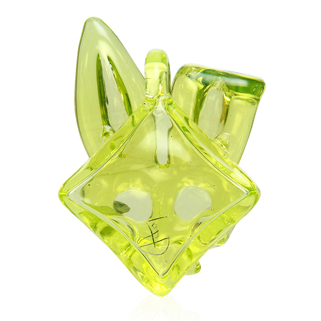 Lord Glass Bunny Rabbit Pendant Illuminati side view