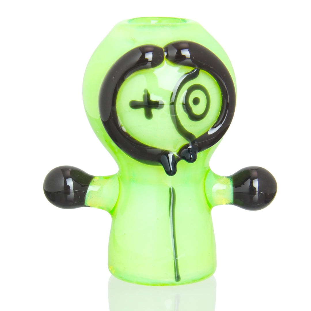 Luda Glass 14mm Kenny Dome — heady glass slide dome with South Park Kenny character sculpting