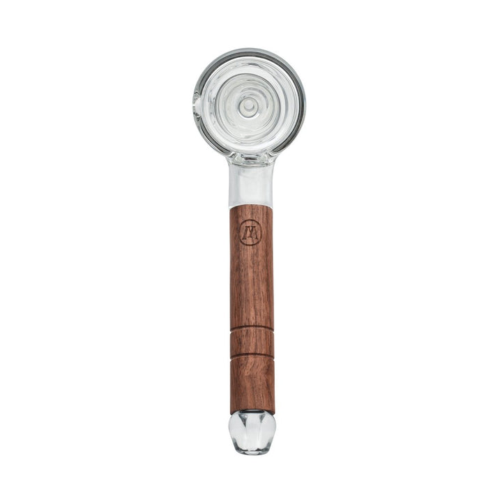 Marley Natural Walnut Wood Bubbler top view