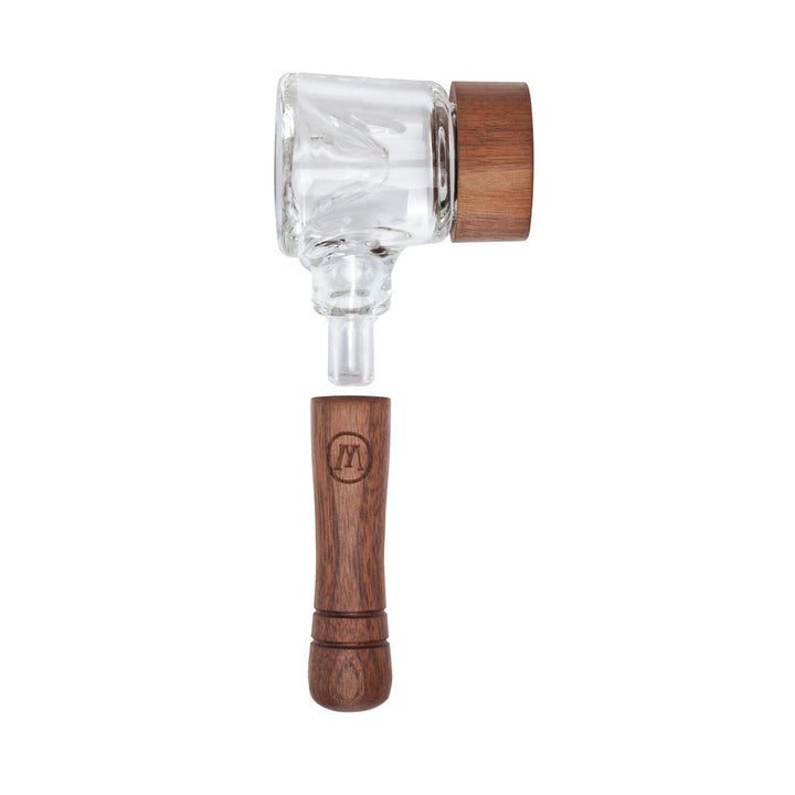 Marley Natural Walnut Wood Spoon Pipe exploded view