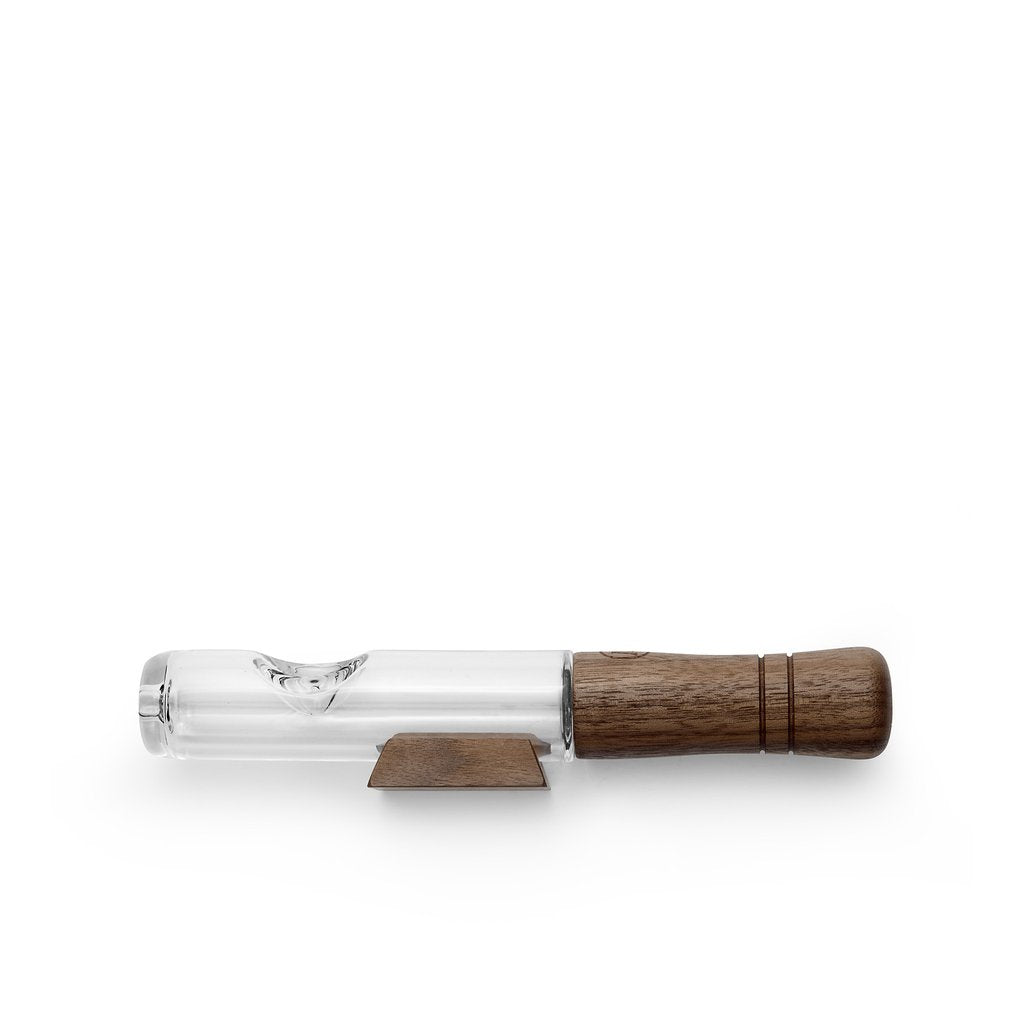 Marley Natural Walnut Wood Steamroller hand pipe