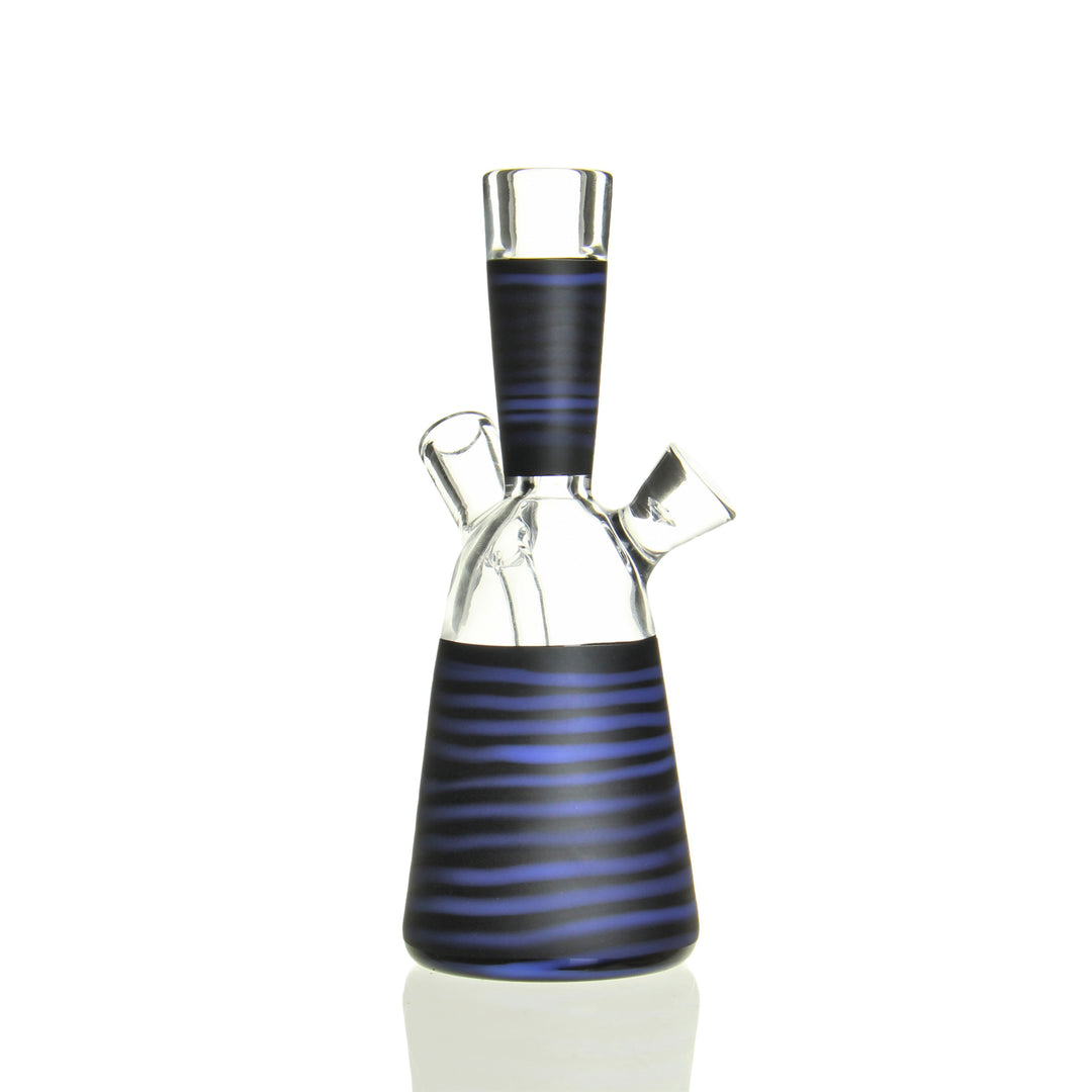 Matt Robertson Diamond Series Zoo Tube Blue Zebra — Blue Zebra Diamond Series tube from alternate angle